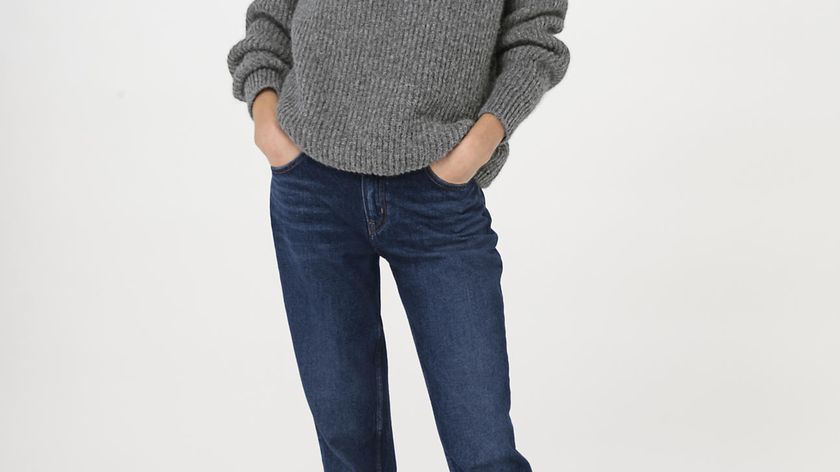 hessnatur Damen Pullover Oversize aus Alpaka - grau - Größe S