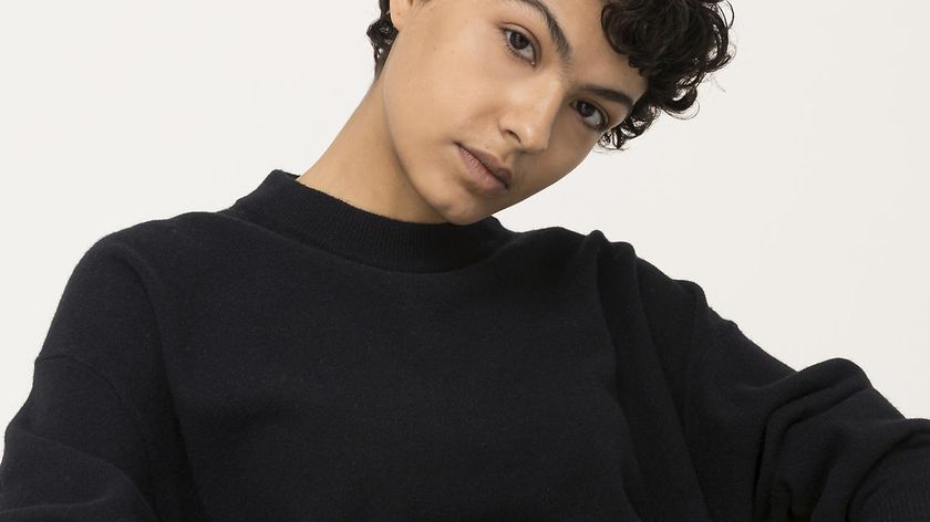 hessnatur Damen Pullover aus Bio-Schurwolle mit Kaschmir - schwarz - Größe S