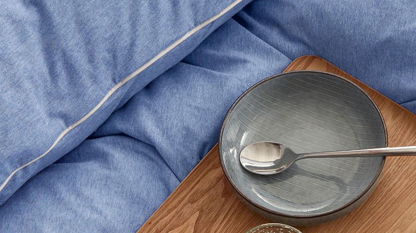 hessnatur Jersey Bettwäsche-Set Liam aus Bio-Baumwolle - blau - Größe 155x220 / 80x80 cm