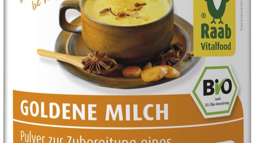 Goldene Milch – mit feiner Bio-Kurkuma