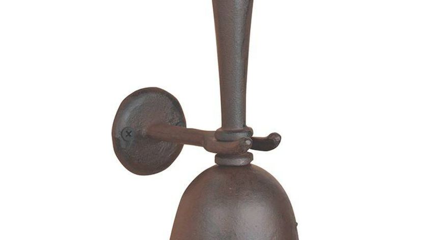 Glocke mit Wandhalterung