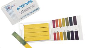 pH-Teststreifen Papier von 0-14