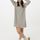 hessnatur gestreifte Damens Mini Jerseykleid Oversize aus Bio-Baumwolle - schwarz - Größe 38
