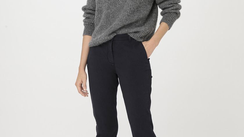 hessnatur Damen Hose Chino Regular aus Bio-Baumwolle - schwarz - Größe 36
