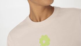 hessnatur Damen T-Shirt Relaxed aus Bio-Baumwolle - beige - Größe 36