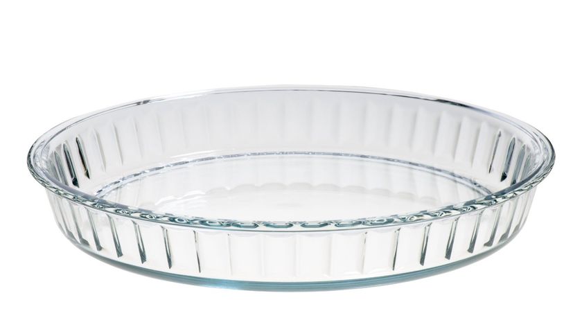 Obstkuchenform aus Glas, spülmaschinenfest und nickelfrei