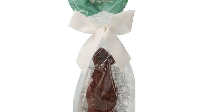 Schoko-Nikolaus vegan von Ikalia ? fair, bio & glutenfrei