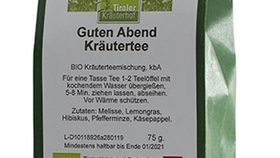 Biotee Guten Abend Kräutertee