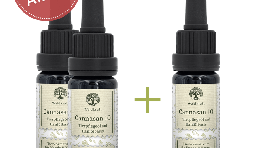 2+1 Aktion: Cannasan 10 (CO2-Extraktion) 10ml