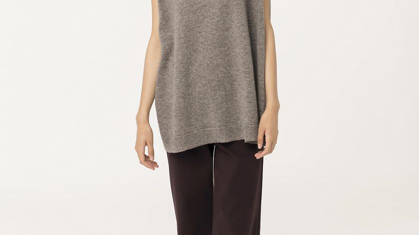 hessnatur Damen Pullunder aus Yakwolle - beige - Größe M