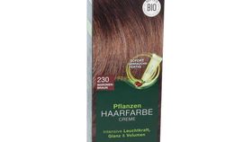 Logona Pflanzenhaarfarbe-Creme Maronenbraun für glänzendes Haar
