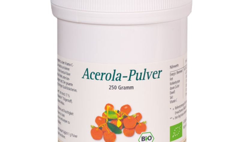Acerola-Pulver, BIO, 250 g