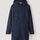 hessnatur Damen-Outdoor Wollfleece-Mantel aus Bio-Merinowolle - blau - Größe 44