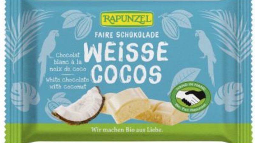 Weisse Schokolade Cocos, 100g