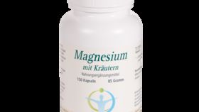 Magnesium mit Kräutern, 150 Kapseln