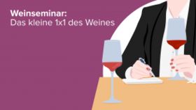 Weinseminar: Das kleine 1x1 des Weines