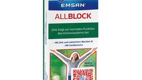 Gratisgeschenk: Emsan Allblock Probe, 4 Lutschtabletten