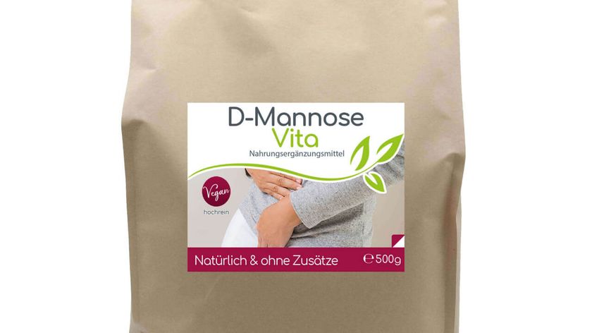 D-Mannose >99% hochrein (natürlich) 500g Pulver Vorratsbeutel