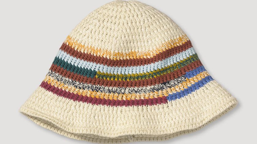 hessnatur Strickhut BetterRecycling aus Bio-Baumwolle - orange - Größe 49/51