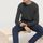 hessnatur Herren Pullover aus Schurwolle mit Kaschmir - schwarz - Größe 50