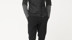 hessnatur Jacke Nature Shell mit Daunen und Schurwollwattierung - grau - Größe 56