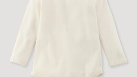 hessnatur Baby Langarmbody Slim aus Bio-Baumwolle - natur - Größe 62/68