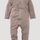 hessnatur Baby Schlaf-Overall Regular aus Bio-Merinowolle mit Seide - lila - Größe 50/56