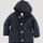 hessnatur Baby Walkjacke aus Bio-Merinowolle - blau - Größe 62/68