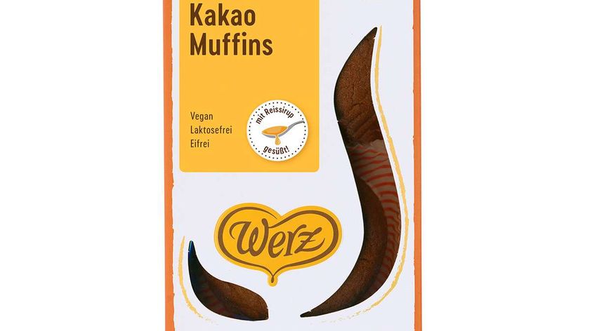 Schoko Muffins vegan & glutenfrei ohne Milch genießen, 2 Stück