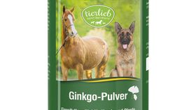 tierlieb Ginkgo-Pulver für Hunde und Pferde