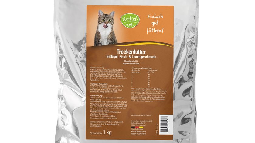 tierlieb Trockenfutter Geflügel, Fisch- & Lammgeschmack