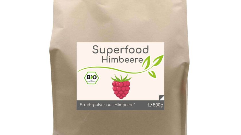 Superfood Himbeerpulver bio 500g Vorratsbeutel