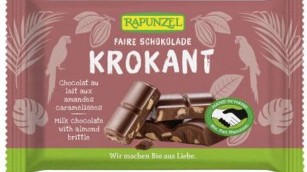 Vollmilch Schokolade mit Mandelkrokant, 100g von Naturkost Shop Kamelur ...