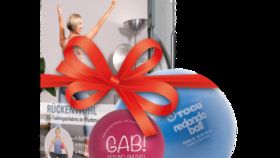 RückenWohl mit Gabi Fastner Set mit DVD &amp; 2 Redondo® Bällen