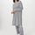 hessnatur Damen Heavy Slub Kleid Mini Oversize aus Bio-Baumwolle - blau - Größe 40