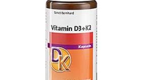 Vitamin-D3+K2-Kapseln