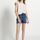 hessnatur Damen Jeansshorts aus Bio-Denim - blau - Größe 32