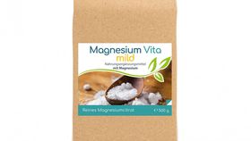 Magnesiumcitrat Vita 'mild' | 500g Pulver im Vorratsbeutel