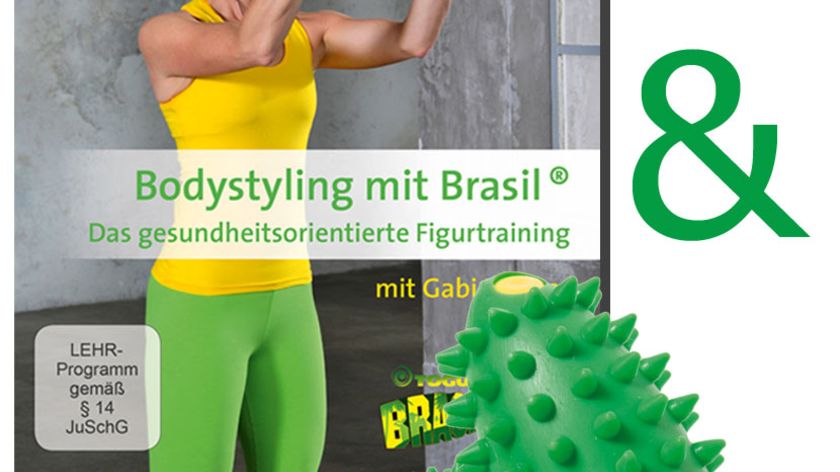TELE-GYM Brasil®-Set Fitness-DVD und TOGU Brasil®