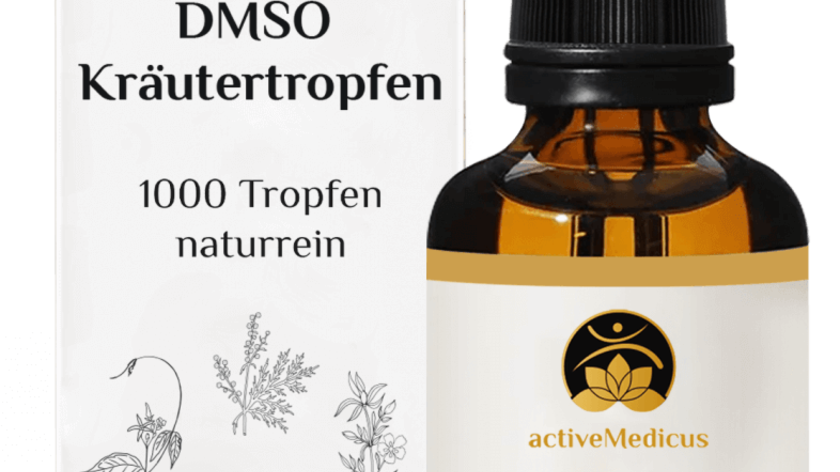 ImmuZauber DMSO Kräutertropfen (50 ml, 1000 Tropfen, Naturrein, Bio)