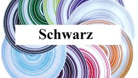 Gravitationswellen Mandala Schwarz 18cm
