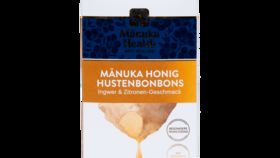 Manuka-Honig Lutschbonbons, Ingwer & Zitrone, 100g