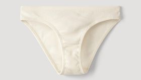 hessnatur Damen Slip low cut aus Bio-Baumwolle - natur - Größe 40