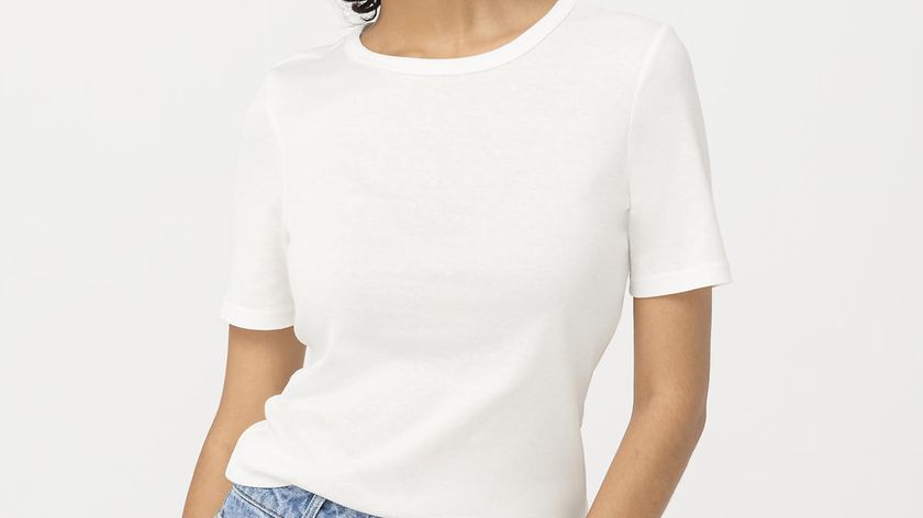 hessnatur Damen Kurzarm-Shirt aus Bio-Baumwolle - weiß - Größe 42