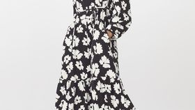 hessnatur Damen Midi-Kleid aus Bio-Baumwolle - weiß - Größe 48