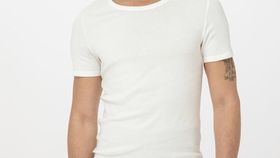 hessnatur Herren T-Shirt aus Bio-Baumwolle, 2er-Pack - weiß - Größe 7