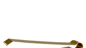 Räucherzange aus Messing 12cm lang