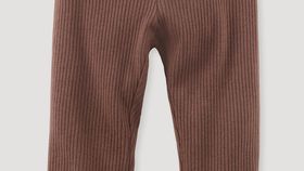 hessnatur Baby Leggings aus Bio-Baumwolle mit Schurwolle - braun - Größe 86/92