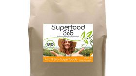Superfood 365 Bio "Neue Rezeptur" - mit 21 Bio-Superfoods 500 Kapseln Vorratsbeutel
