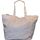 Umhängetasche "Blume des Lebens" Baumwolle/Polyester beige 48x33cm